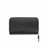 محفظة نسائية 204g 01 أسود كافيار