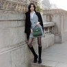 Women knee boots 3404 bufo black combined lifestyle