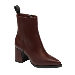 Ghete cu toc dama 1401 brown