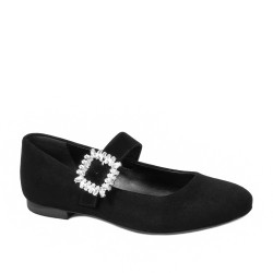 Women dancers 1314 black velour