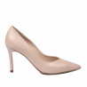 Women stylish, elegant shoes 1325 croco beige