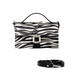 حقيبة يد نسائية 039g 01 كافالينو زيبرا