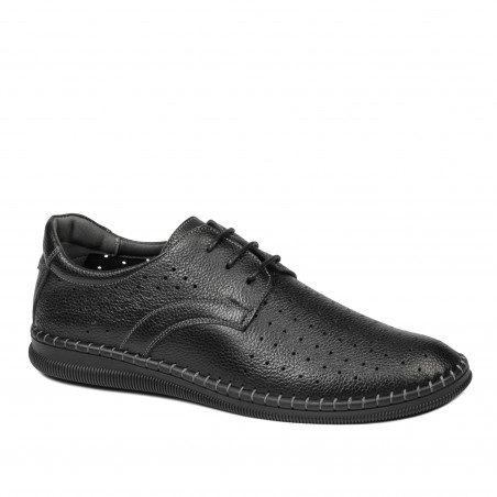 Men loafers, moccasins 988 black
