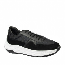 Pantofi casual/sport  barbati 986 black combined