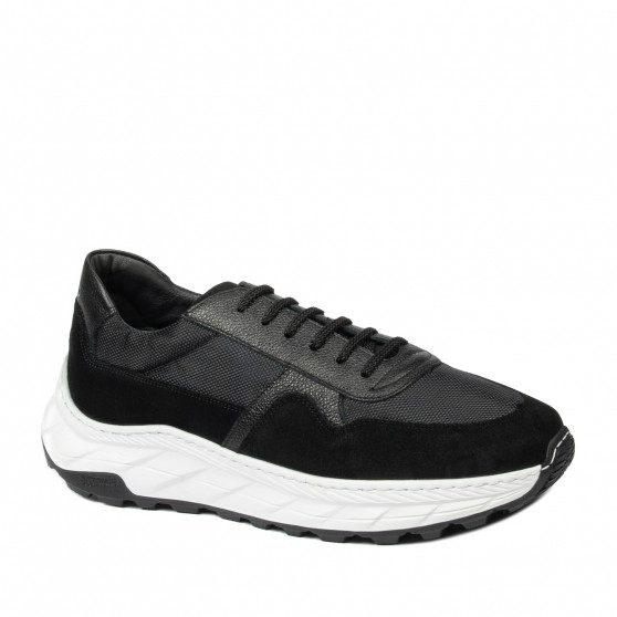 Pantofi casual/sport  barbati 986 black combined