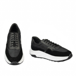 Pantofi casual/sport  barbati 986 black combined