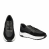 Pantofi casual/sport  barbati 986 black combined