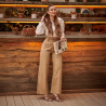 صنادل نسائية 1317 ذهبية lifestyle