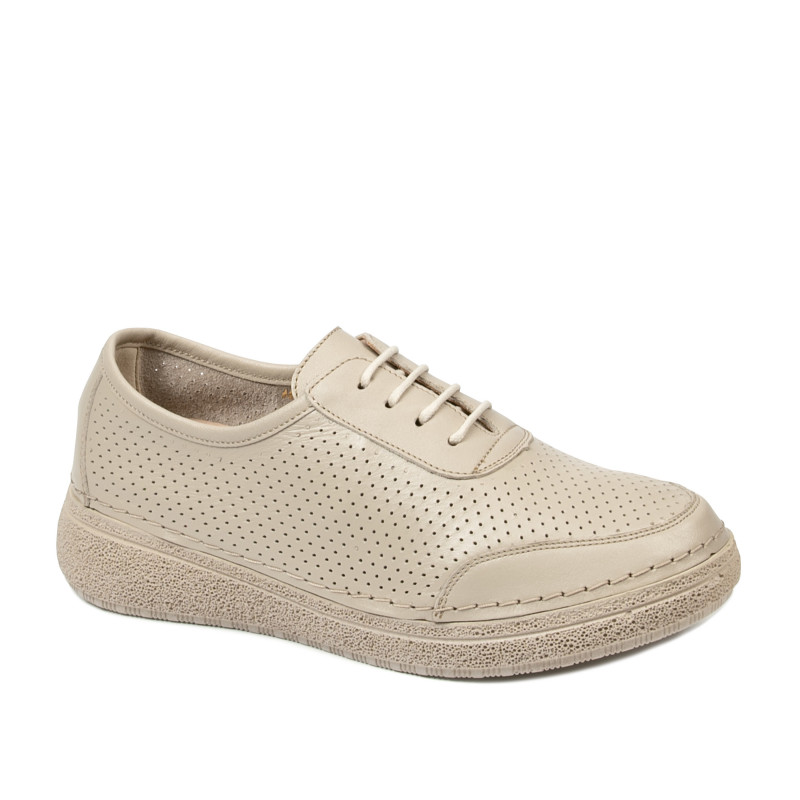 Women loafers, moccasins 6090 sand