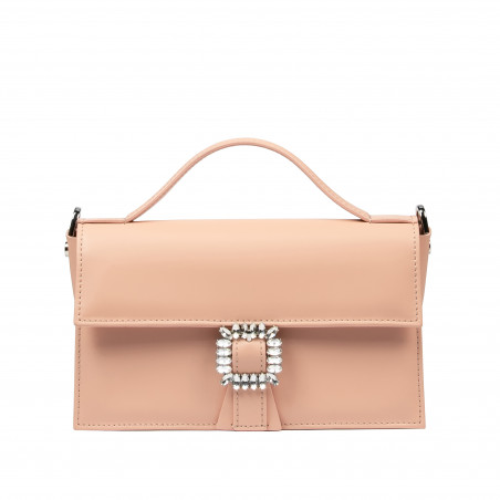 Women hand bag 039g 01 nude piersica