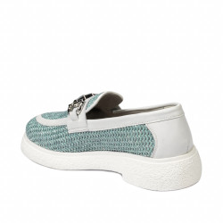 Women casual shoes 6092 rafie blue combined