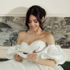 صندل نسائي 1352 ساتان أبيض lifestyle