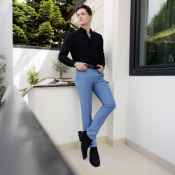Men casual shoes 989 black velour lifestyle