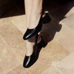 Women sandals 1355 black lifestyle