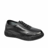 Women loafers, moccasins 6090 black
