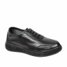 Women loafers, moccasins 6090m black