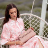 Women shoulder bag 041g pink pudra safiano lifestyle