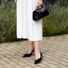 Women shoulder bag 041g 01 croco patent black lifestyle