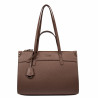 Women shoulder bag 047g chocolate brown