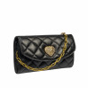 Women shoulder bag 048g napa black