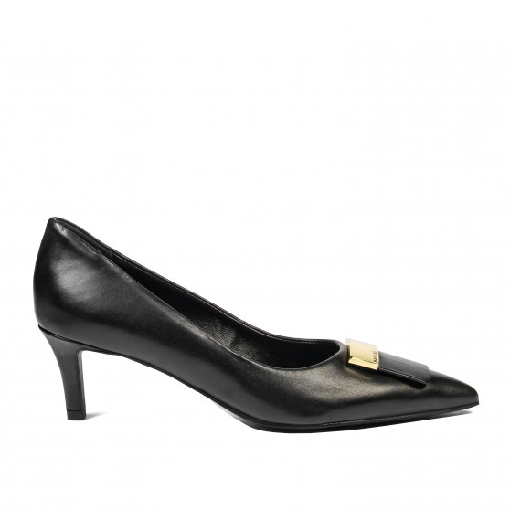 Women stylish, elegant shoes 1358 black