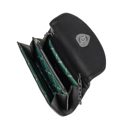 Women shoulder bag 048g 01 black napa
