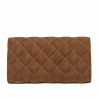 Women shoulder bag 048g suede brown