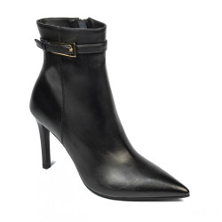 Ghete cu toc dama 1409-1 black