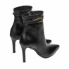 Ghete cu toc dama 1409 black
