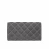 Women shoulder bag 048g 01 suede gray