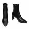 Ghete cu toc dama 1408 black