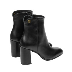 Ghete cu toc dama 1407 black