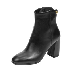 Ghete cu toc dama 1407 black