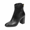 Ghete cu toc dama 1407 black