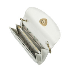 Women shoulder bag 048g panna safiano