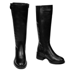 Women knee boots 3411 black