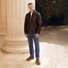 Men boots 4152 brown combined lifestyle