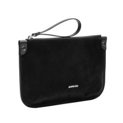 Women hand bag 211g 01 suede black