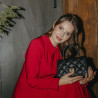 حقيبة نسائية كتف 049g 01 أسود كافيار