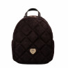 Women backpack 307g suede coffee