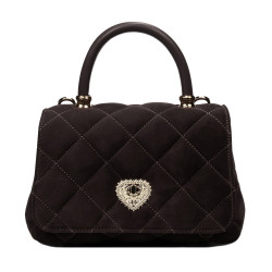 Women shoulder bag 049g camoscio espresso