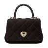 Women shoulder bag 049g camoscio espresso