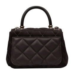 Women shoulder bag 049g camoscio espresso