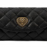 Women shoulder bag 048g black caviar