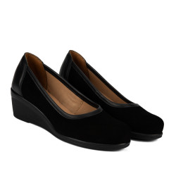 حذاء كاجوال نسائي 6094 بوفو أسود مختلط