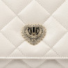 Women shoulder bag 049g panna safiano