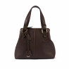 حقيبة نسائية للكتف 004-1g شوكولاتة داكنة