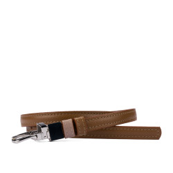 Women belt 45-1mc bicolored biz brown+nude