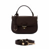 Women hand bag 022g testa di moro