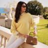 حقيبة نسائية للكتف 049g بيز موكا lifestyle